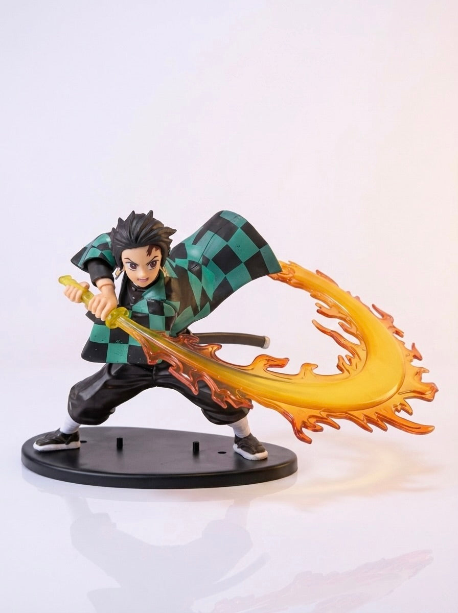 Tanjiro Flame Slash 17cm — Action Nook Premium Demon Slayer Anime Collectible Figure