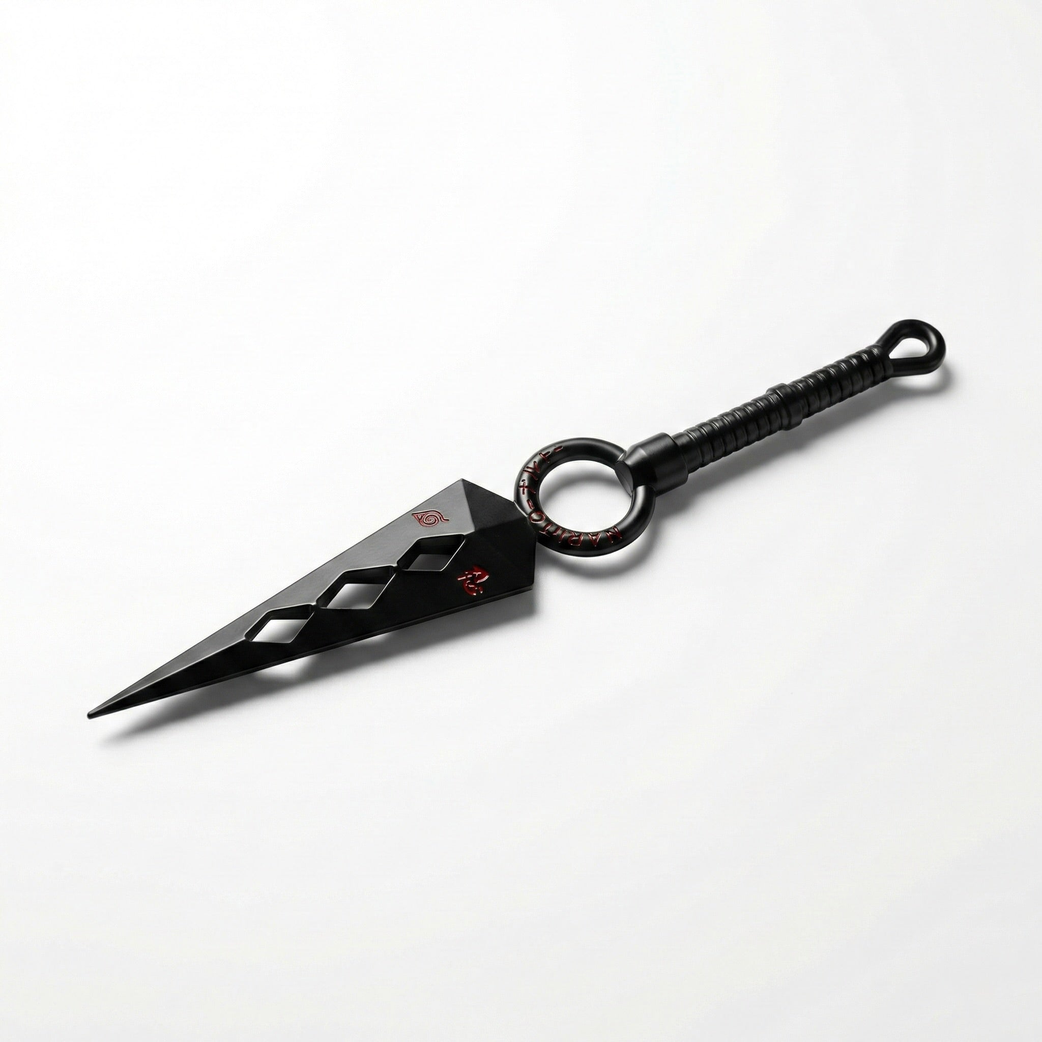 Premium Tactical Ring-Handle Kunai Replica – 26 cm Anime Collectible