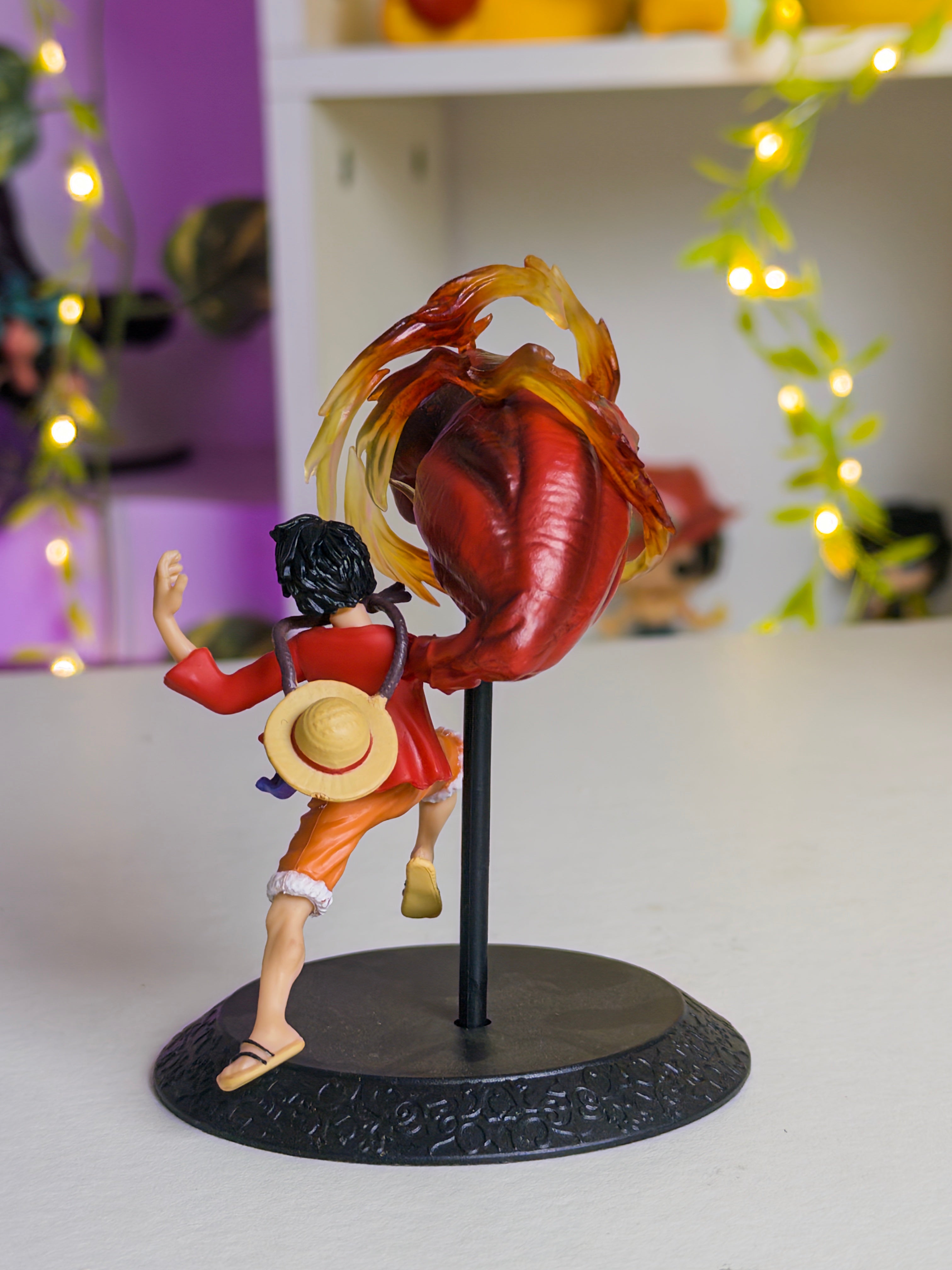 Luffy Fire Fist Pose 15cm — Action Nook Premium Anime Collectible Figure