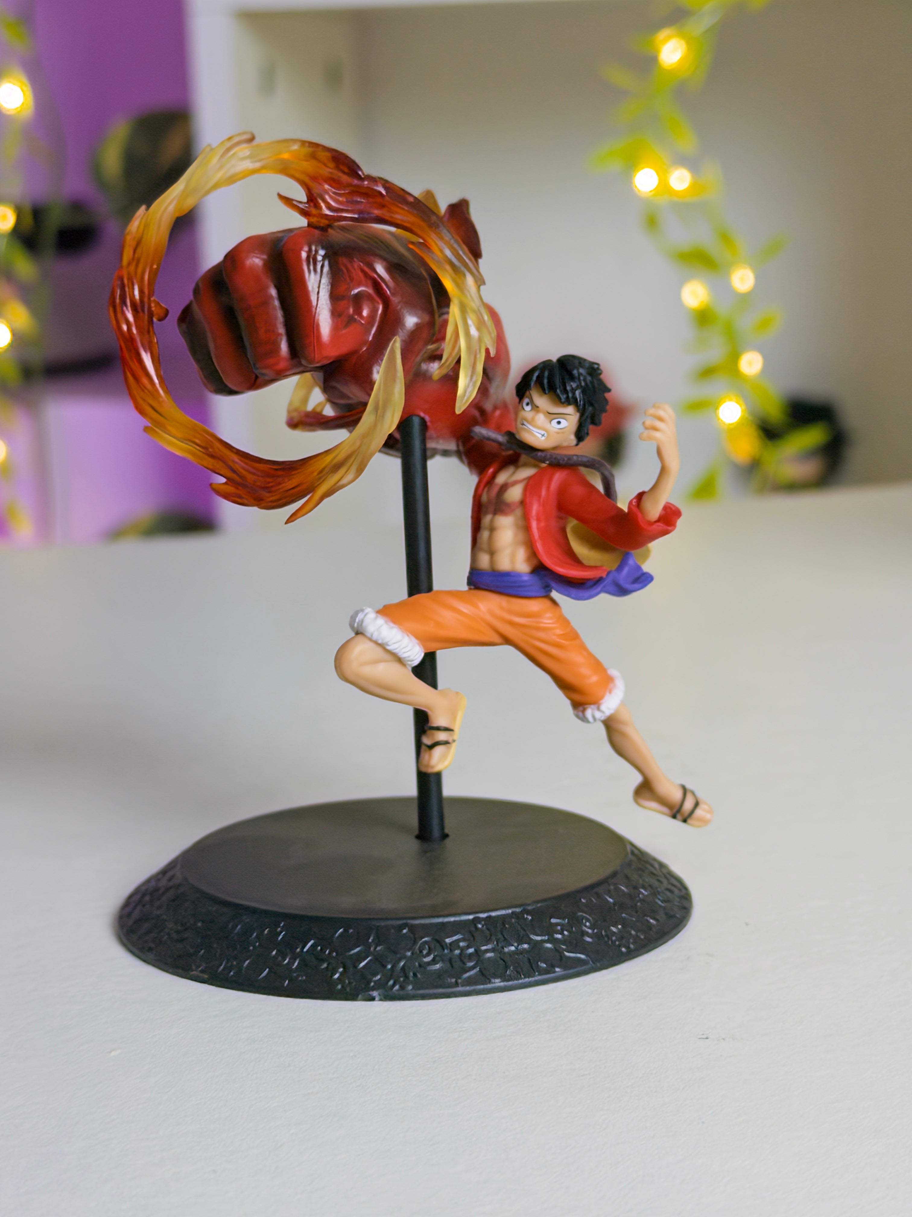 Luffy Fire Fist Pose 15cm — Action Nook Premium Anime Collectible Figure