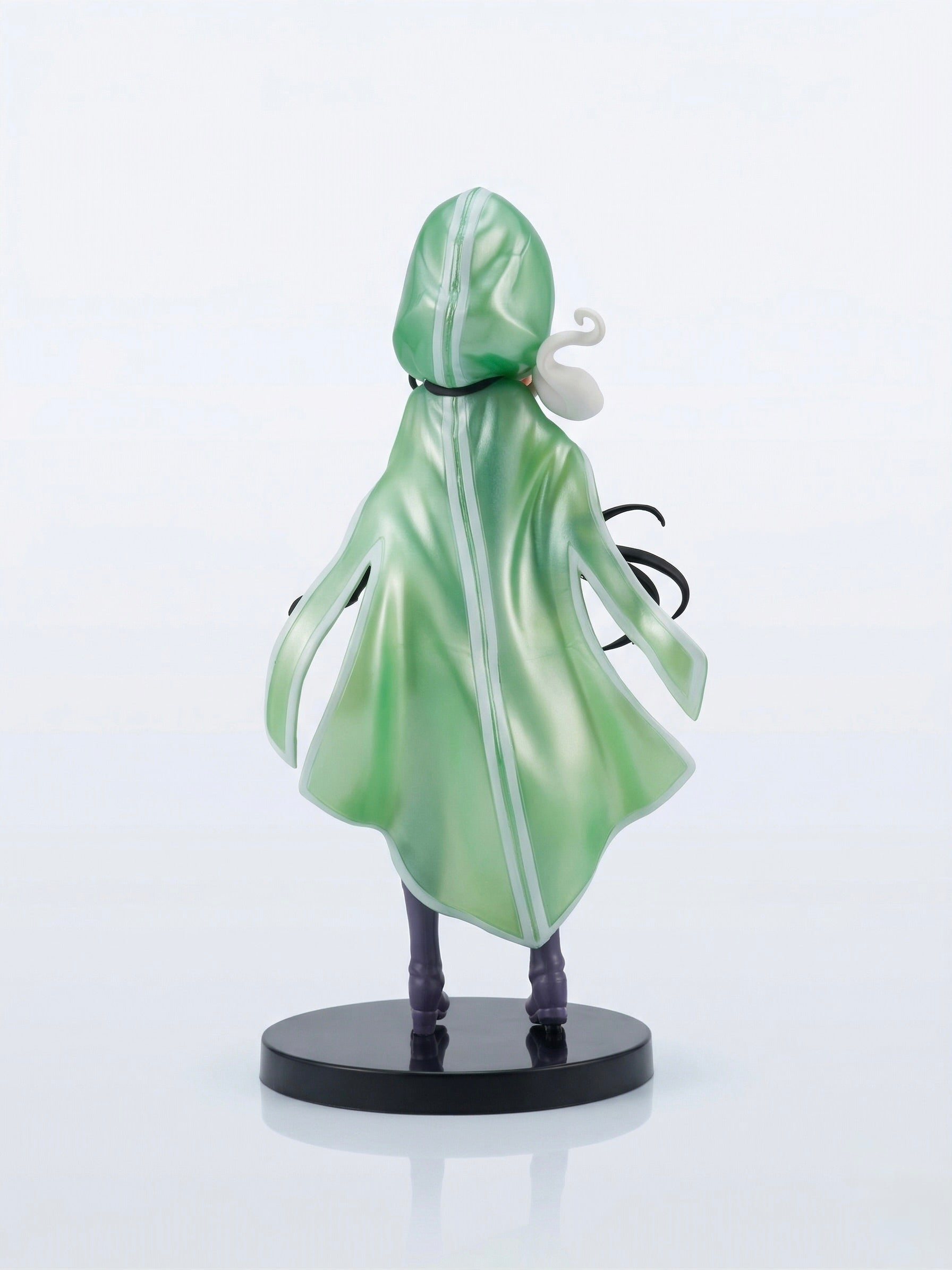 Anime Girl Figure with Green Cloak – 22cm Cute Collectible India