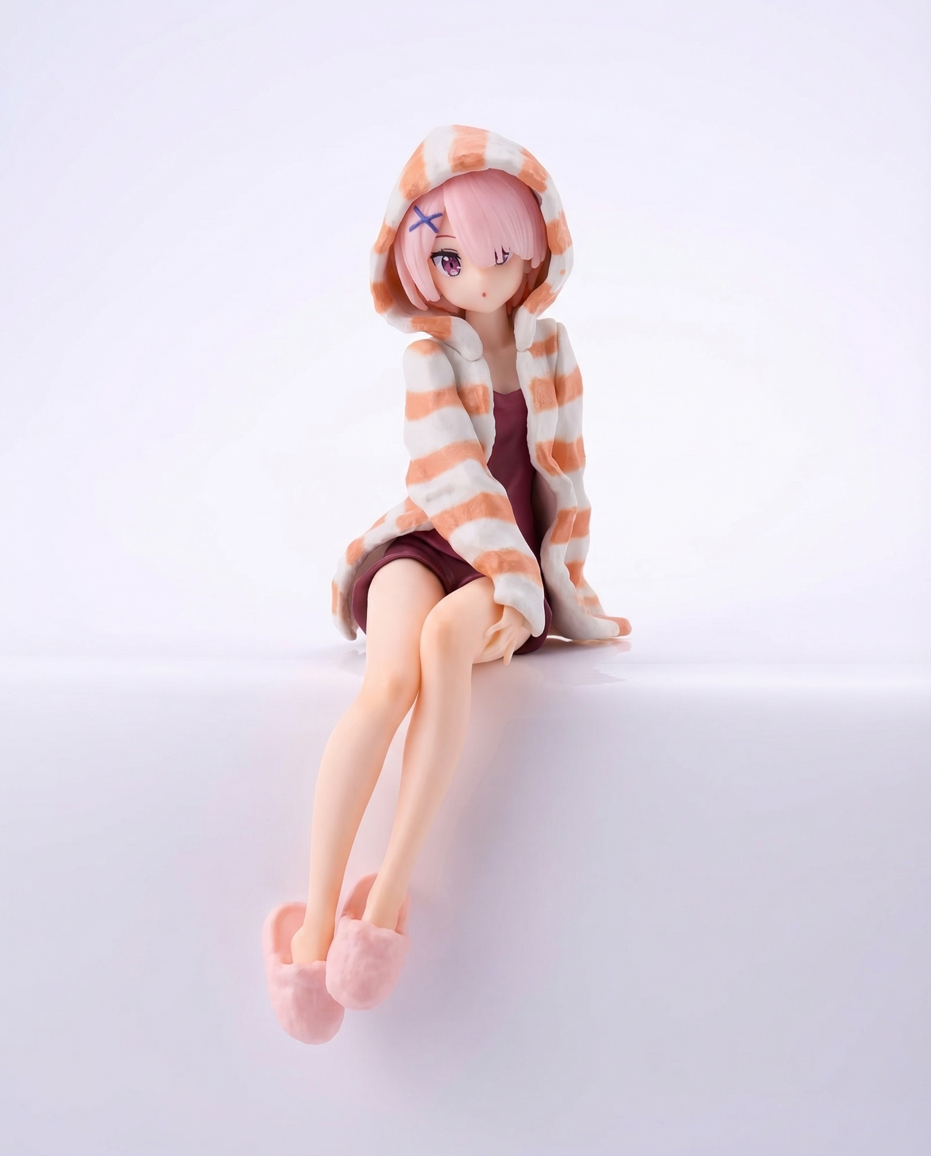 Sitting anime figure of Ram Re Zero – collectible figurine ActionNook India