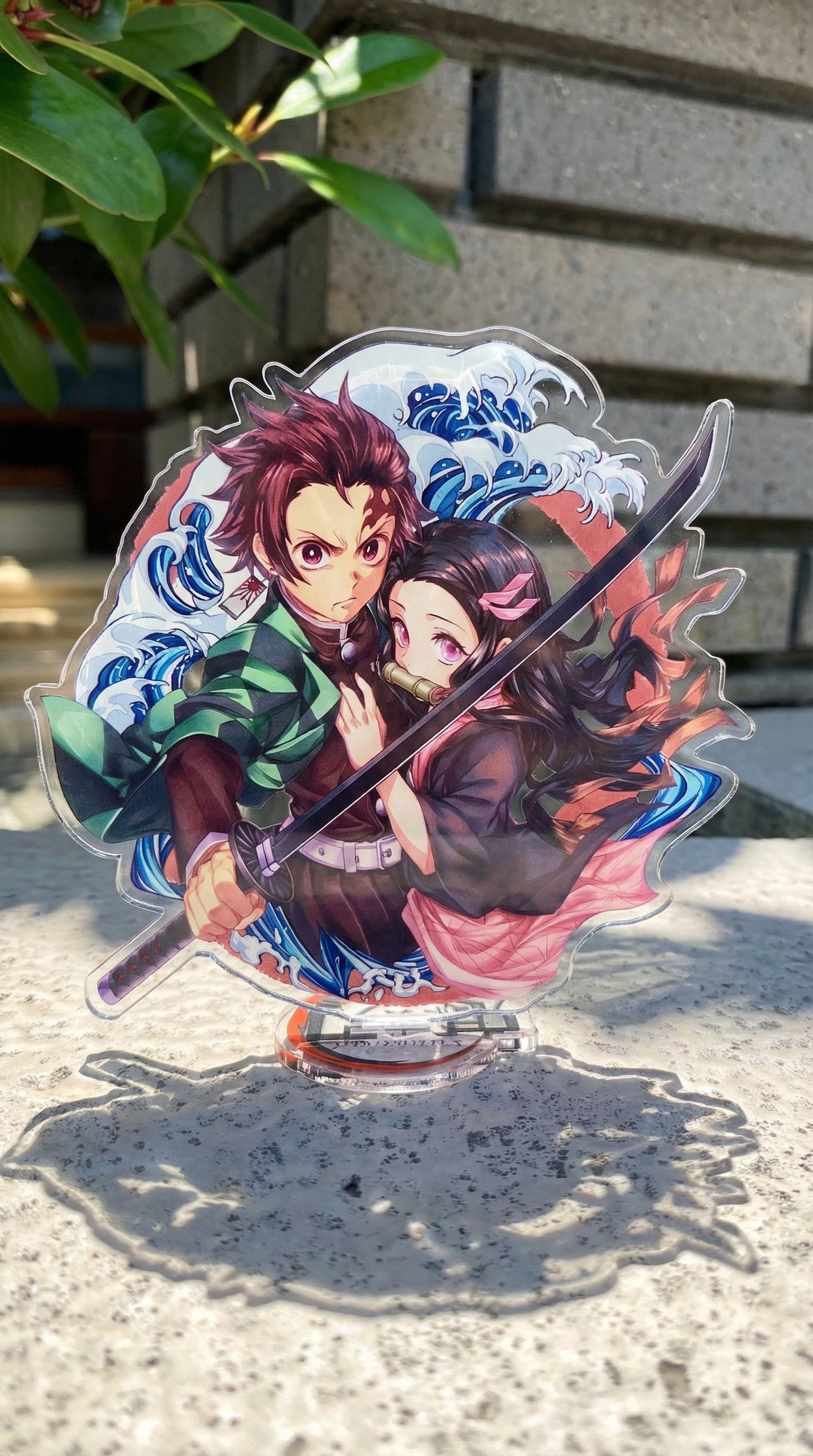 Tanjiro & Nezuko Demon Slayer Acrylic Stand Figure 15cm | Buy Online India | Action Nook